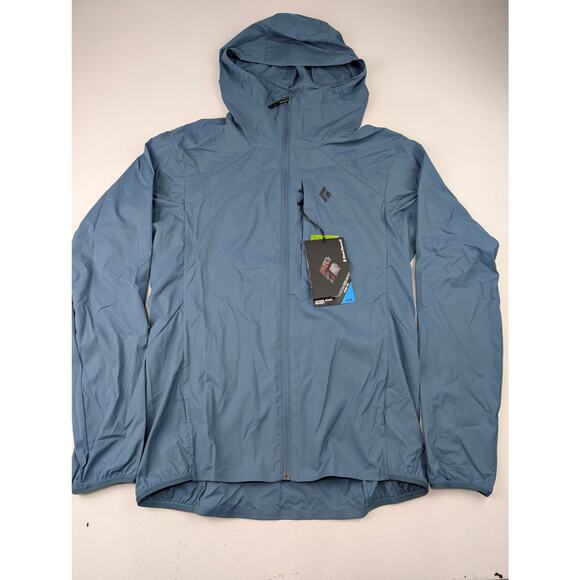 Black Diamond Men's Small Full Zip Alpine Start Hoody Jacket Creek Blue - Picture 2 of 11